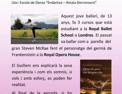 Xerrada col·loqui de Guillem Cabrera i Espinach